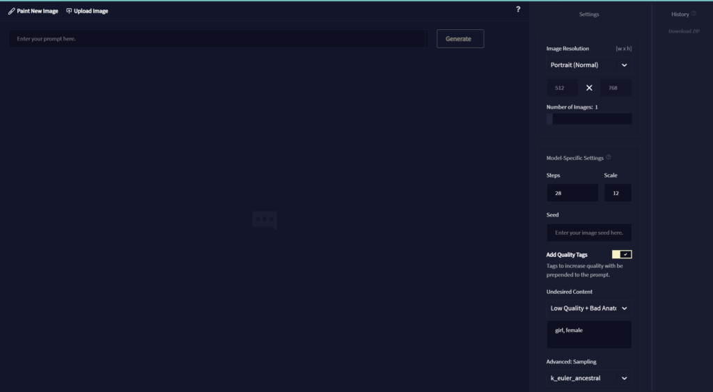 部署属于你自己的 Novel AI 作画服务！